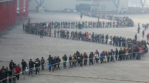 Văn hóa xếp hàng tại Nhật