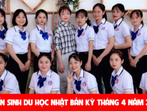 du học nhật bản 2020 kỳ tháng 4