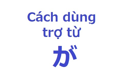 Trợ Từ Ga Trong Tiếng Nhật: Cách Sử Dụng Và Ứng Dụng Hiệu Quả